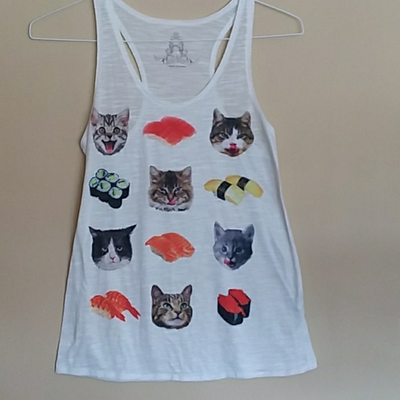 Bear Dance Tops - Bear Dance 🐱 Cat Tank Top